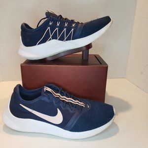 NIKE ART AT4345-400 WOMEN 9 USED BLUE MESH SNEAKERSRUNNING SHOES FASHION
